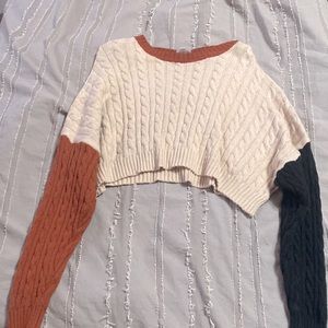 cropped sweater